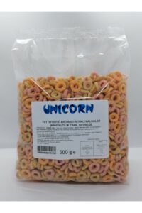 Unicorn Tutti Fruttti Aromalı Renkli Halkalar